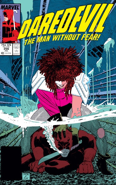 Matt Murdock underwater on the cover of Daredevil
