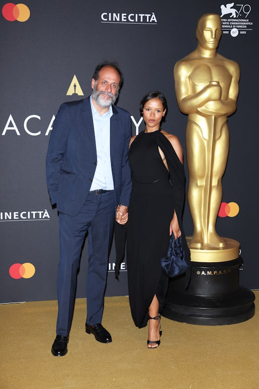 Guadagnino and Russell at the Academy Of Motion Picture