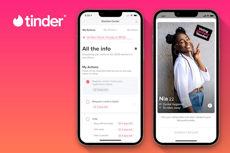 Here's how to use Tinder's new Election Center feature.