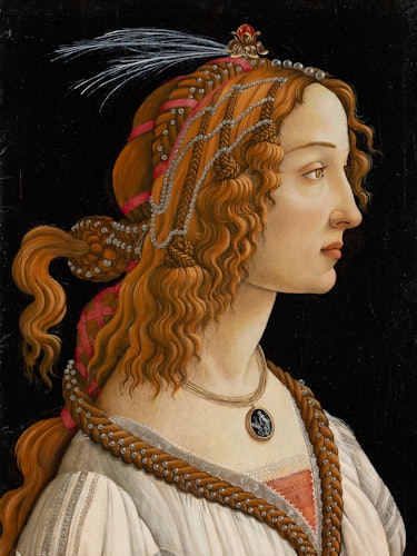 Portrait of Simonetta Vespucci as Nymph