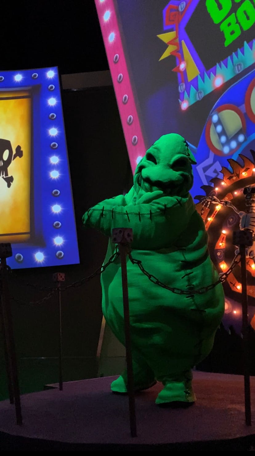 Seeing rare Disney characters is one of the best things to do at Oogie Boogie Bash at Disneyland. 