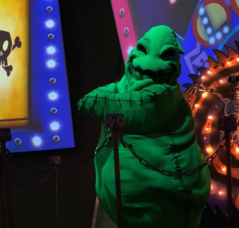 Seeing rare Disney characters is one of the best things to do at Oogie Boogie Bash at Disneyland.