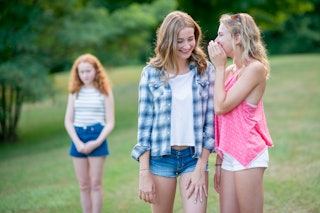 Mean girl behavior is known by therapists as "indirect aggression."