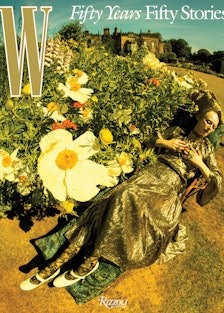  The cover of Fifty  Years Fifty Stories, featuring Tilda Swinton, photographed by Tim Walker. Court...