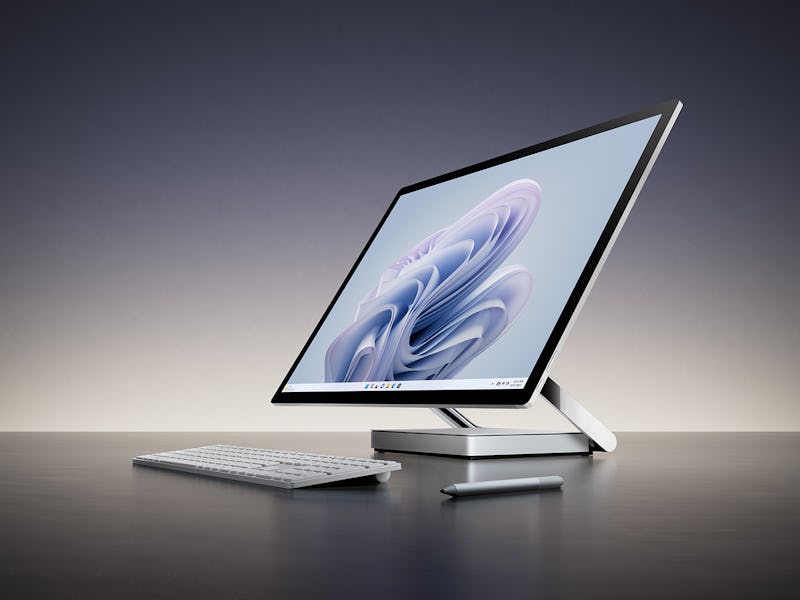 Microsoft Surface Studio 2+ with Surface Pen and Keyboard