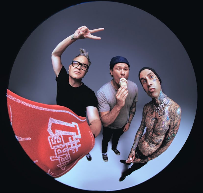 blink-182’s Mark Hoppus, Tom DeLonge, and Travis Barker are reuniting for a 2023 world tour.