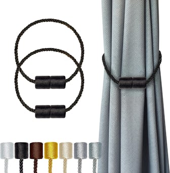Hion Magnetic Curtain Tiebacks (2-Pack)