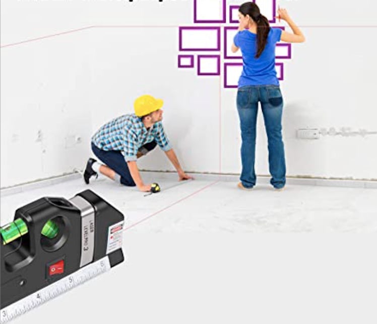 micmi Laser Level & Tape Measure