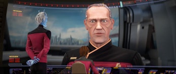 Ronny Cox as Admiral Jellico in 'Star Trek: Prodigy.'