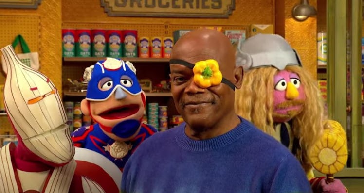 Samuel L. Jackson on Sesame Street