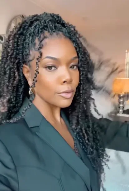 Gabrielle Union S Spring Twists Are Protective So Ethereal Gabrielle Union S Spring Twists Are Protective So Ethereal
