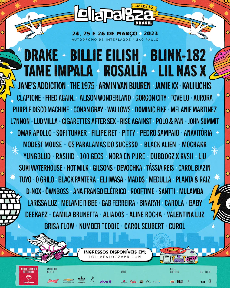 La Alineaci n De Sudam rica 2023 De Lollapalooza Incluye A Drake Blink La Alineaci n De Sudam rica 2023 De Lollapalooza Incluye A Drake Blink