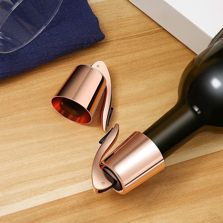 ERHIRY Stainless Steel Wine Bottle Stopper 