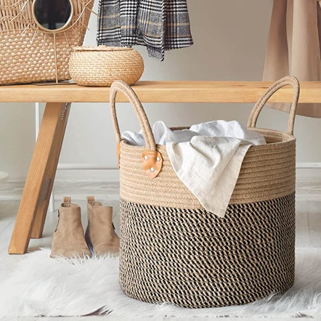 CHICVITA Jute Woven Storage Basket