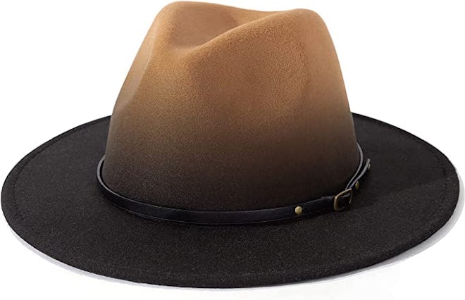 Lisianthus Belt Buckle Fedora Hat