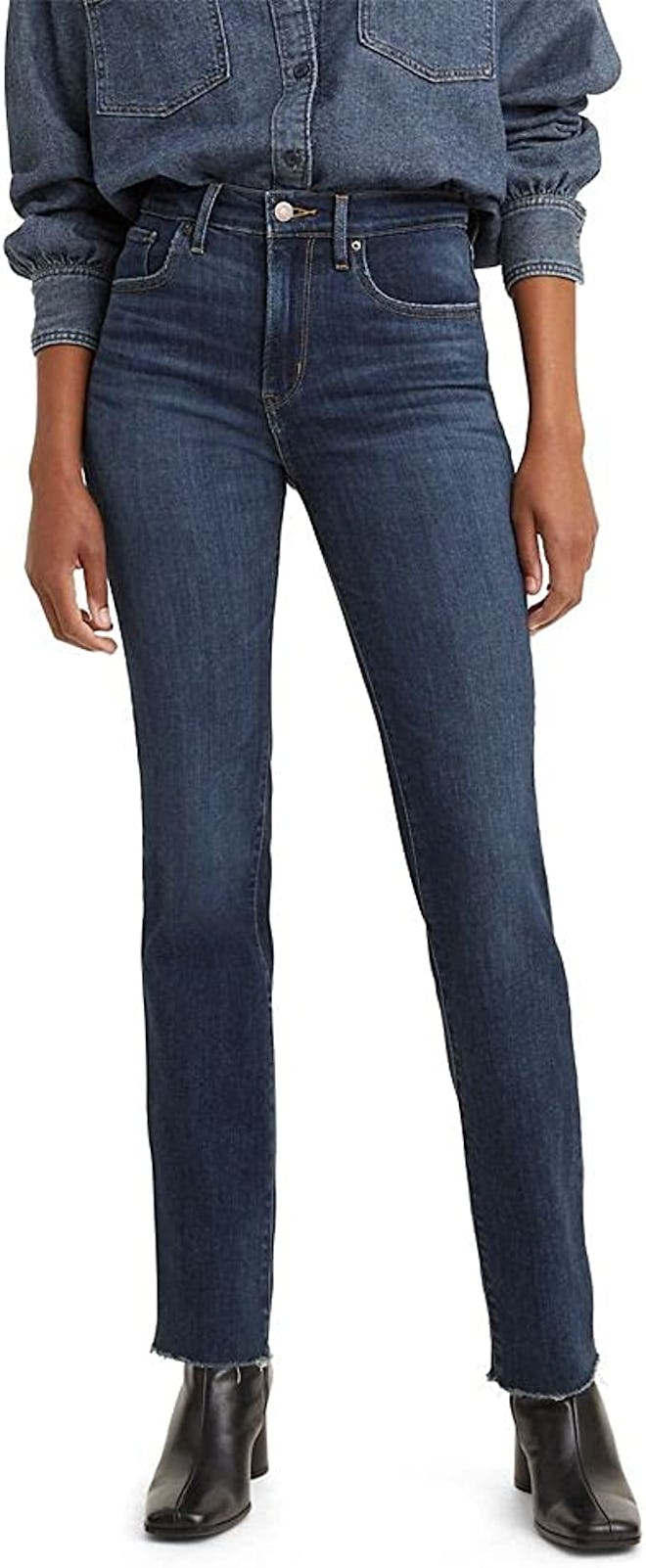 Levi's 724 High Rise Straight Jeans