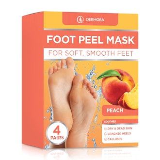 Dermora Foot Peel Masks (4 Pack)