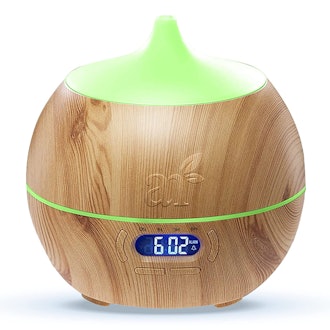 artnaturals Essential Oil Diffuser and Humidifier with Bluetooth Speaker Clock