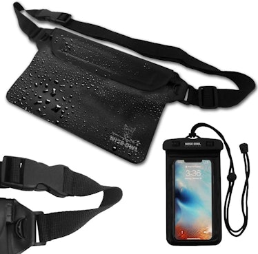 Wise Owl Outfitters Waterproof Fanny Pack and Dry Bag 