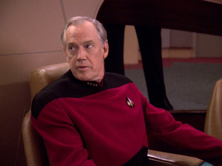 Ronny Cox as Jellico in 'Star Trek: The Next Generation.'