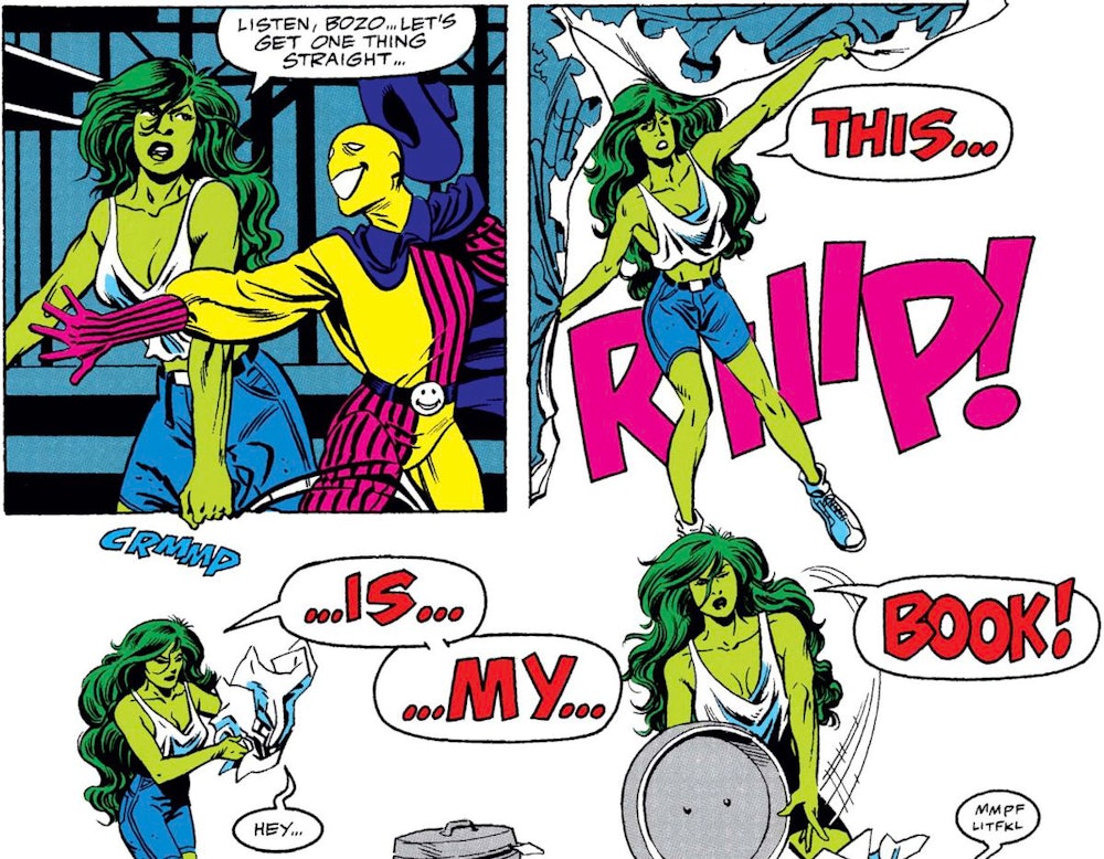 She-Hulk is clearly aware she’s in a comic, but why?