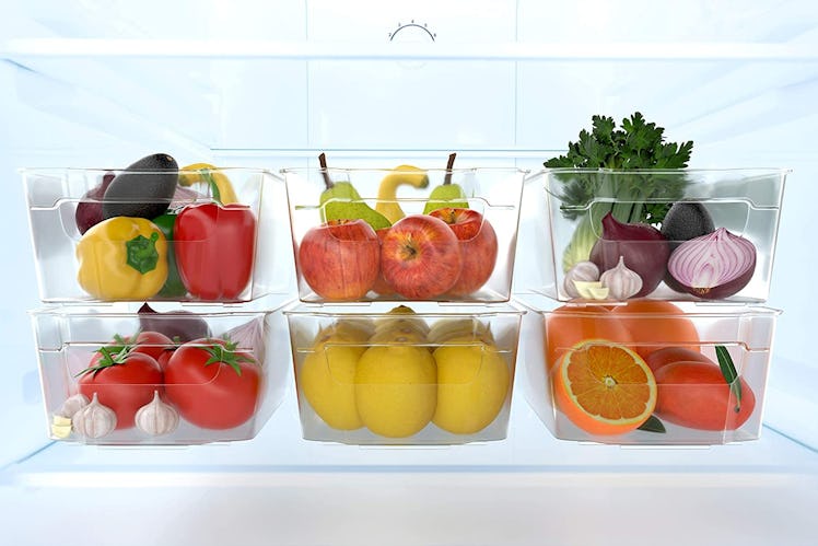 Simply Gourmet Refrigerator Organizer Bins (Set of 6)