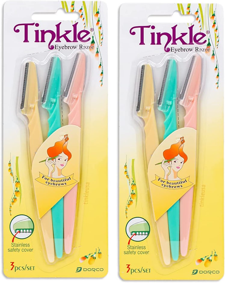 Dorco Tinkle Eyebrow & Facial Razor (6-Pack)