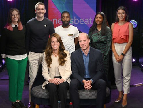 Prince William and Kate Middleton at the BBC Radio One’s Newsbeat
