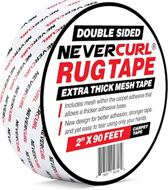 NeverCurl Double Sided Extra Thick Rug Tape