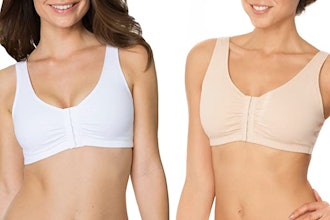 Fruit of the Loom Front Closure Cotton Bra (2-Pack)