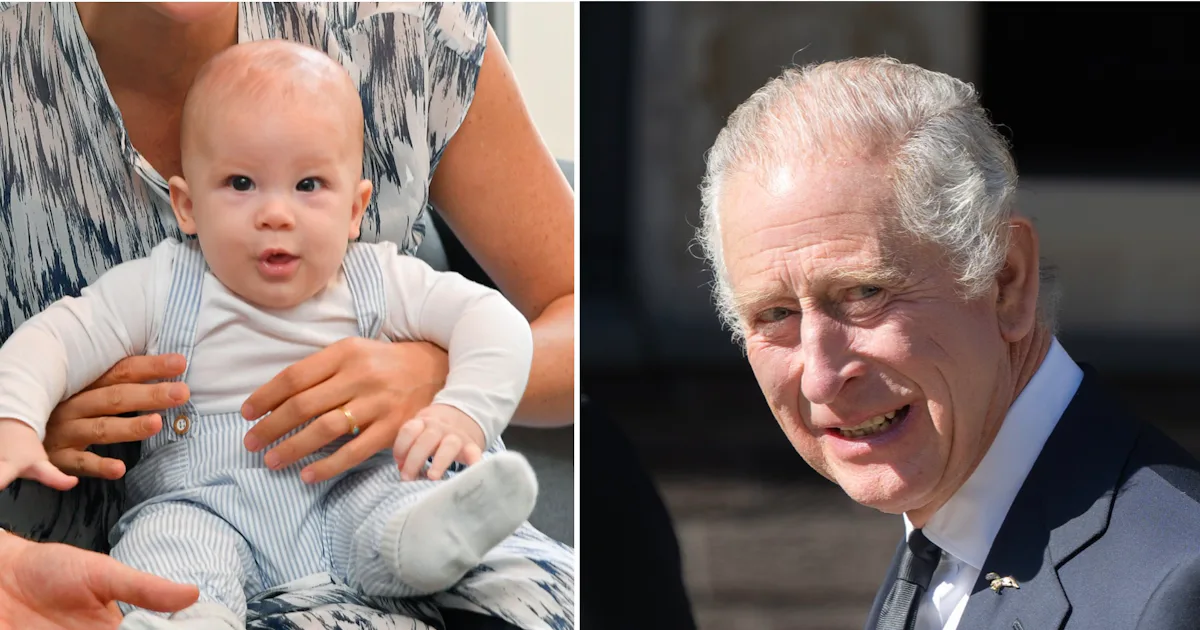 Charles Archie King Charles' Coronation Date Falls On His Grandson Archie's Birthday