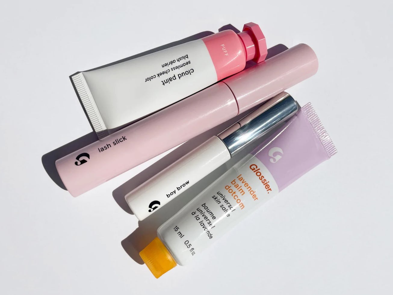 Glossier makeup products