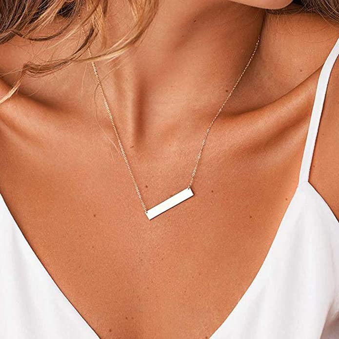 Turandoss Dainty Layered Choker Necklace