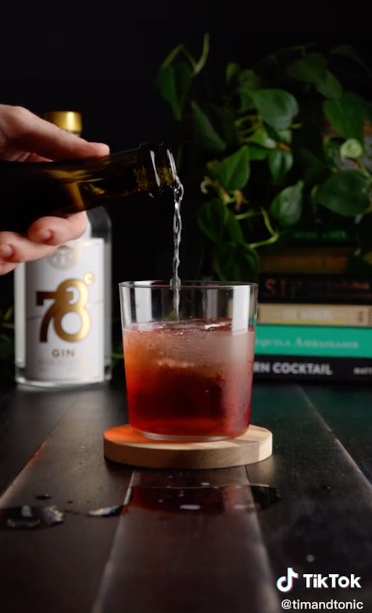 Check out these negroni sbagliato with prosecco TikTok recipes to channel Emma D’Arcy.