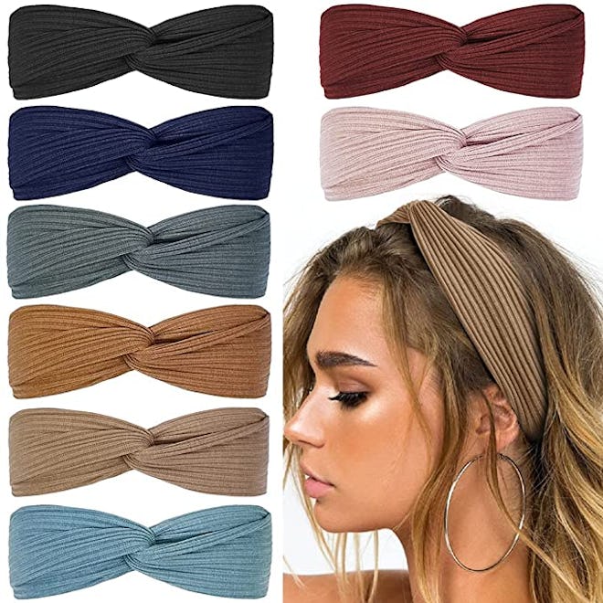 Huachi Knotted Headbands (8-Pack)