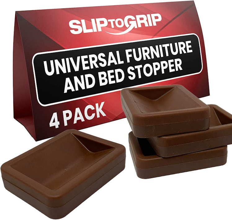 SlipToGrip Bed and Furniture Stoppers (4-Pack)