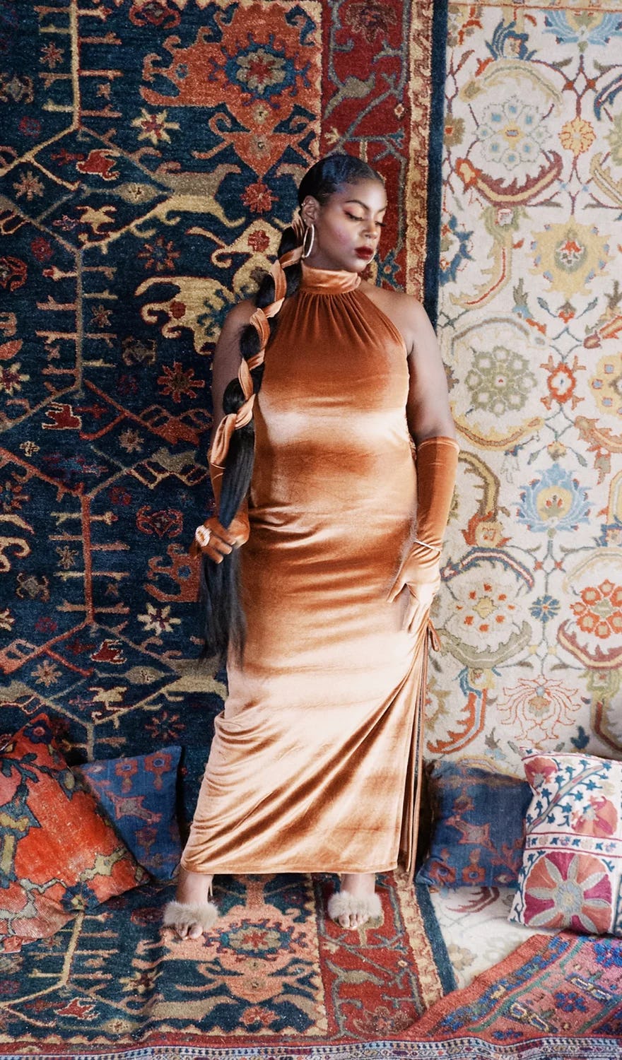 Cognac // Disco Nights Dress