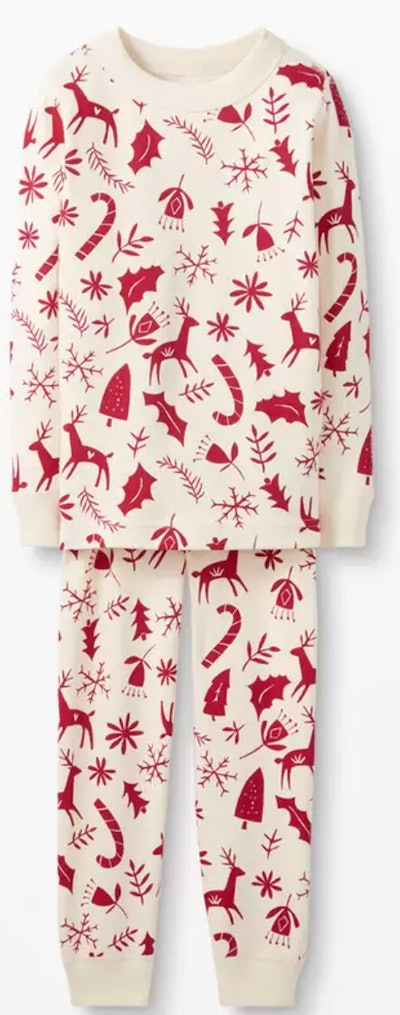 This Long John Pajama Set In Scandicane is one of the top Hanna Andersson Christmas pajama sets.