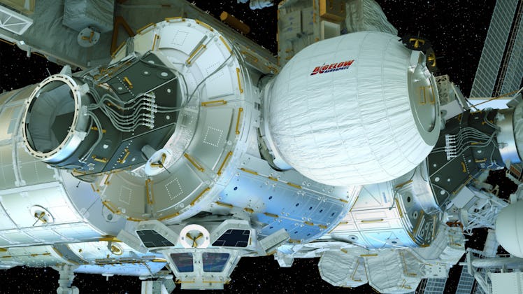 An image of NASA's BEAM.