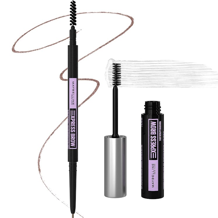 maybelline express eyebrow pencil and brow mascara is the best brow pencil and gel duo for beginners