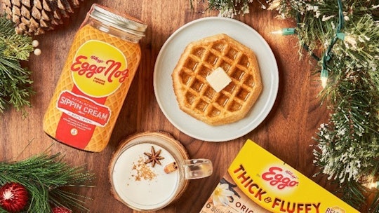 Eggo’s first-ever Eggo Nog, made with Sugarlands Distilling Co., inspired by the classic holiday dri...