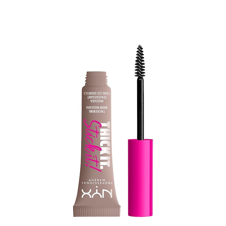 nyx thick it stick it brow gel is the best brow gel product for beginners
