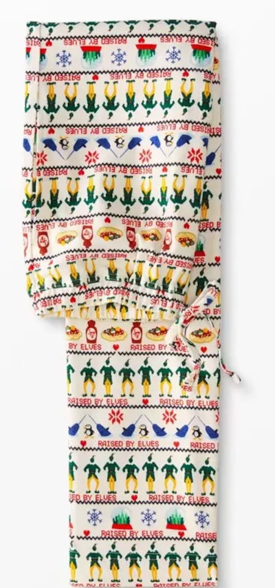The Adult 'Elf' Flannel Pajama Pant is one of the best Christmas PJ styles from Hanna Andersson.
