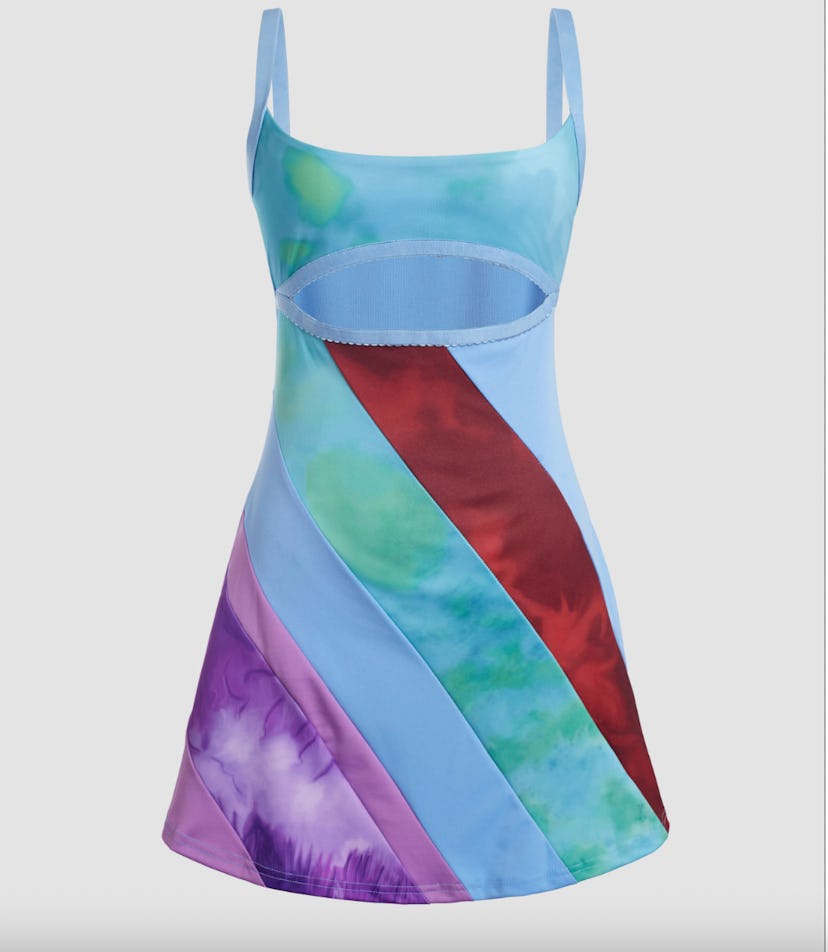  13 going on 30 Multicolor Cut-out Dress