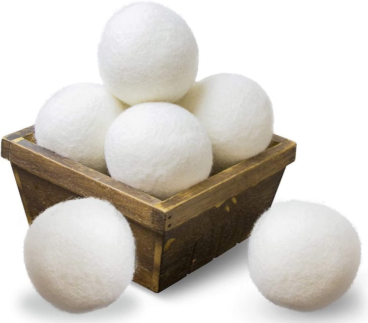 SnugPad Wool Dryer Balls (6-Pack)