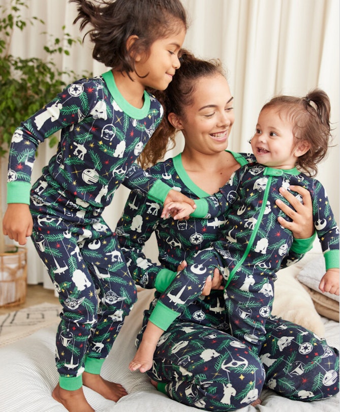 Jolly Jammies Unisex Baby Matching Family Pajamas Snow Sleeper, Sizes  NB-3/6M
