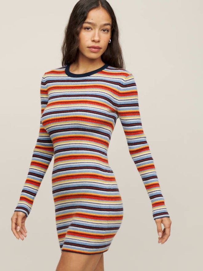Leone Cashmere Sweater Mini Dress