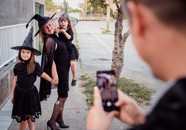 If you or any of your brood decide to dress as witches for Halloween, you're going to need witch cap...