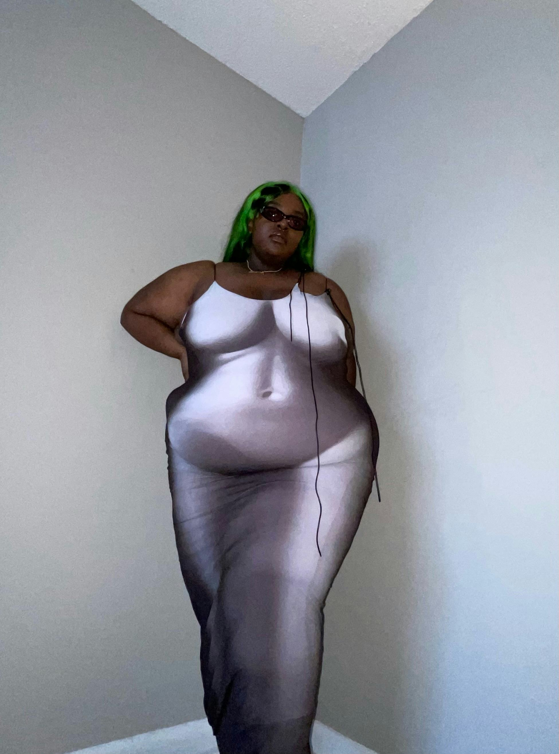 La&rsquo;Shaunae Steward wearing Syndical Chamber dress