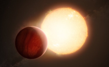 gas giant planet near star
